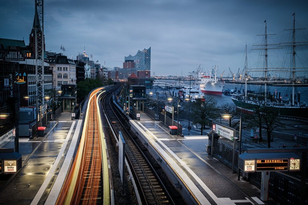 U Bahn Landungsbrücken