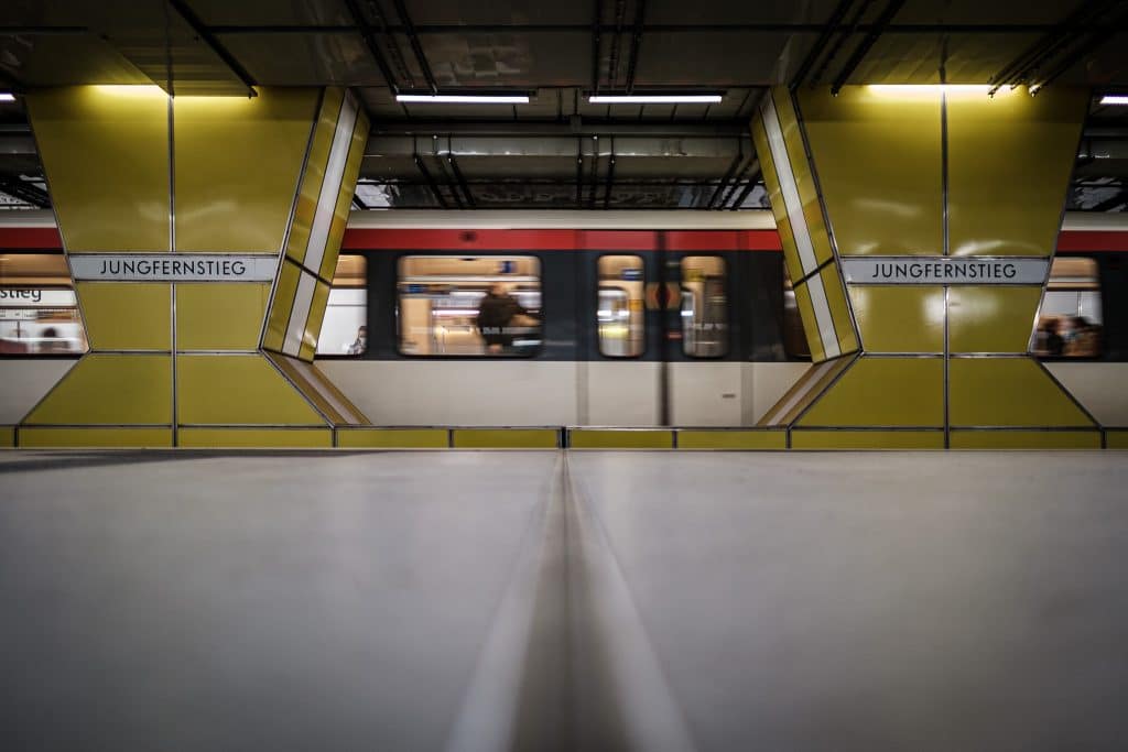 U Bahn Jungfernstieg