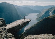 Posing auf der Trolltunga (Die Saga vom norwegischen Trekking Grand Slam, Teil 1)