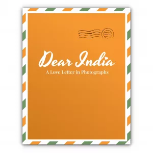 Cover "Dear India. A Love Letter in Photographs". Bildband von Florian Renz