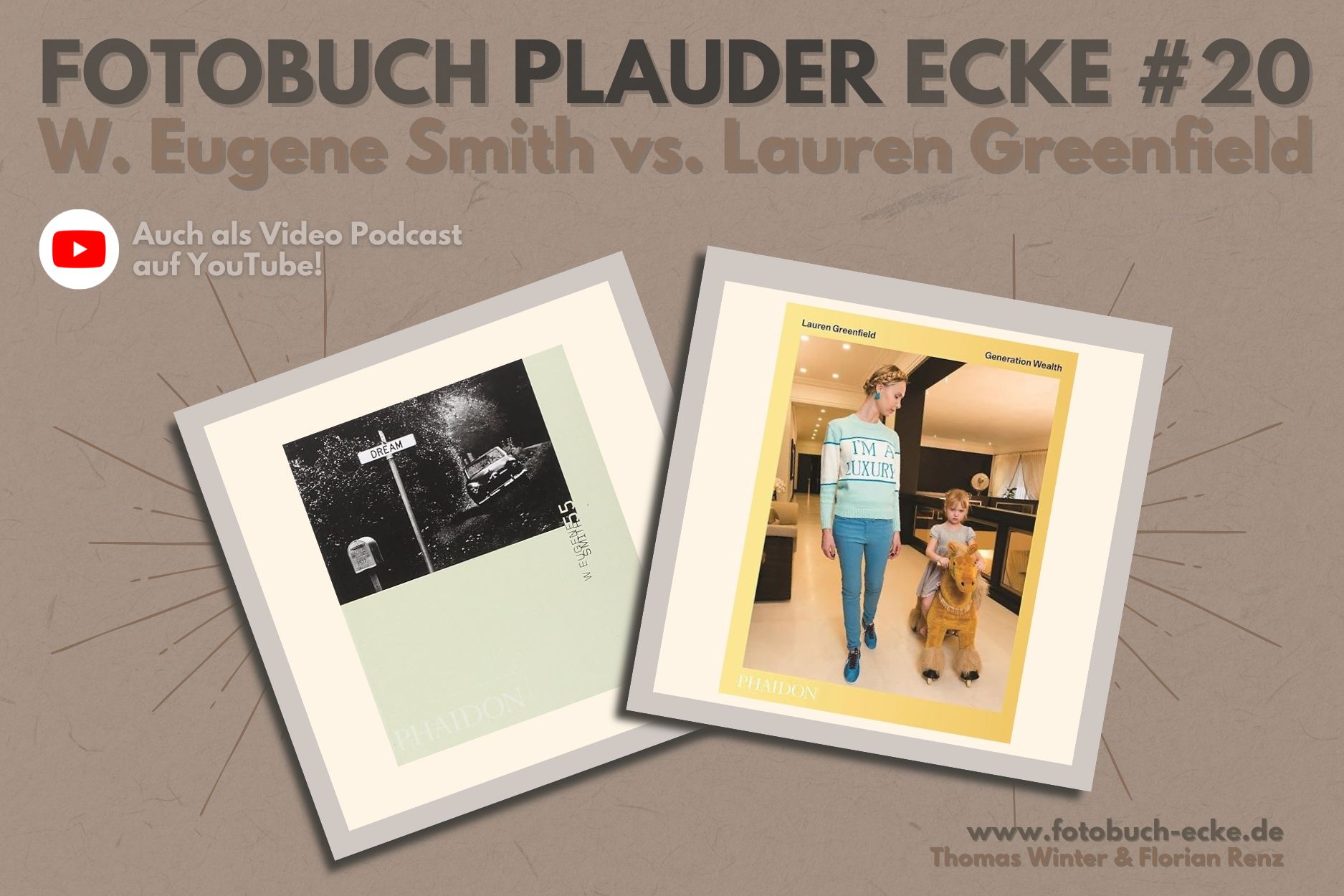 Lauren Renz Ruder Lauren Greenfield - „Generation Wealth“ (Fotobuch Plauder Ecke #20)