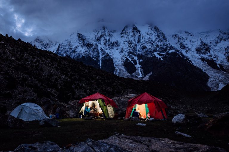 Herrligkoffer Base Camp am Nanga Parbat