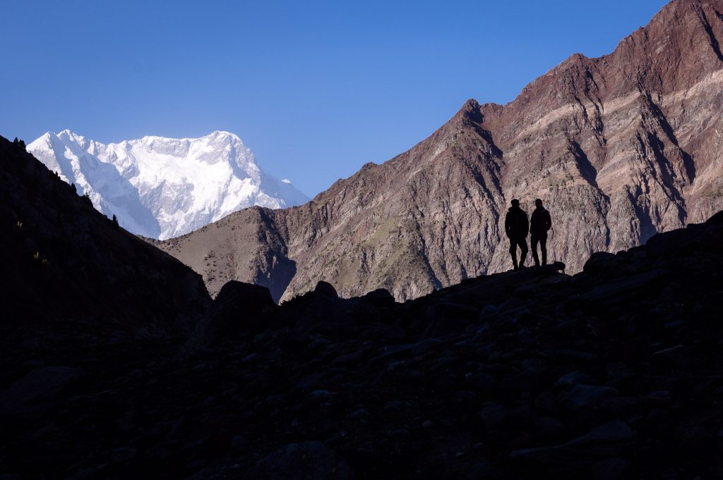 Beim Rakaposhi Base Camp